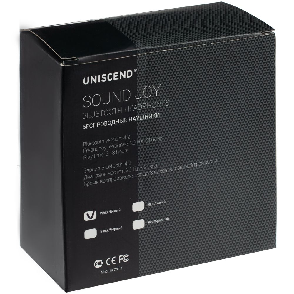 Беспроводные наушники Uniscend Sound Joy, черные Беспроводные наушники Uniscend Sound Joy, черные