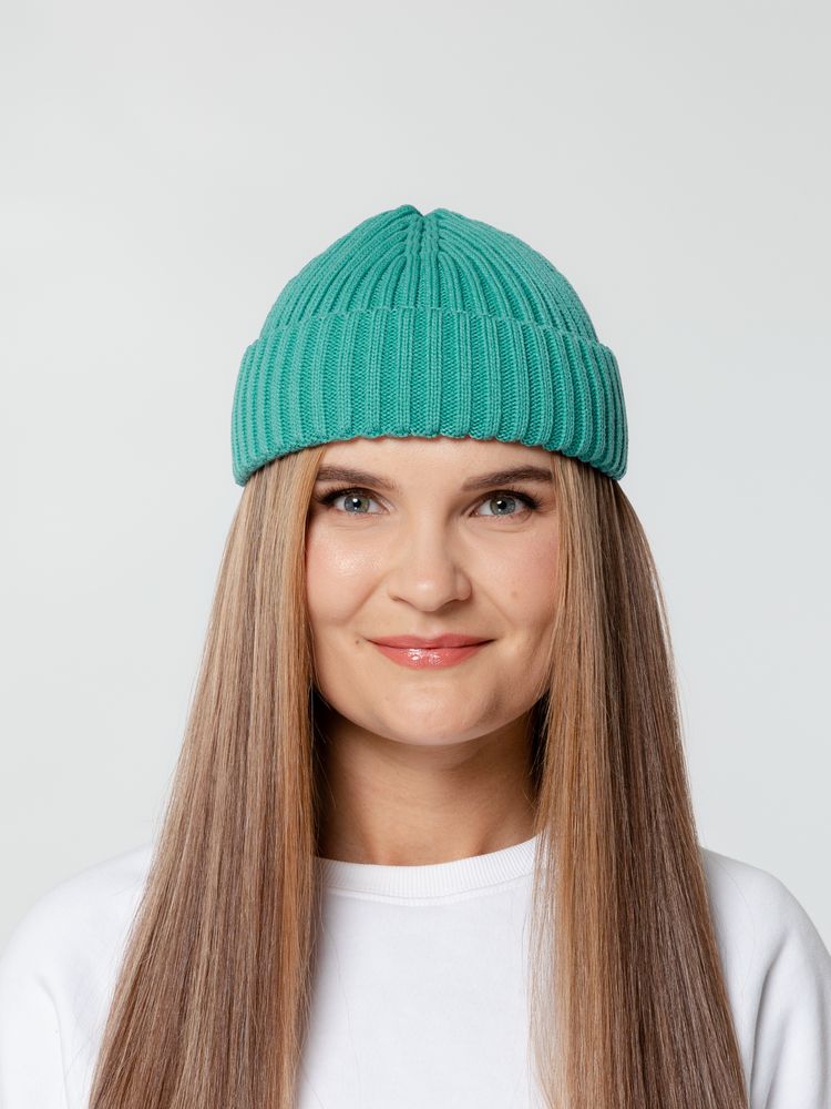Шапка Hipsta, бирюзовая (тиффани) Шапка Hipsta, бирюзовая (тиффани)