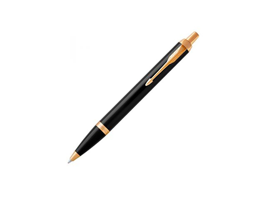 Ручка шариковая Parker IM Core Black GT, черный/золотистый Ручка шариковая Parker IM Core Black GT, черный/золотистый