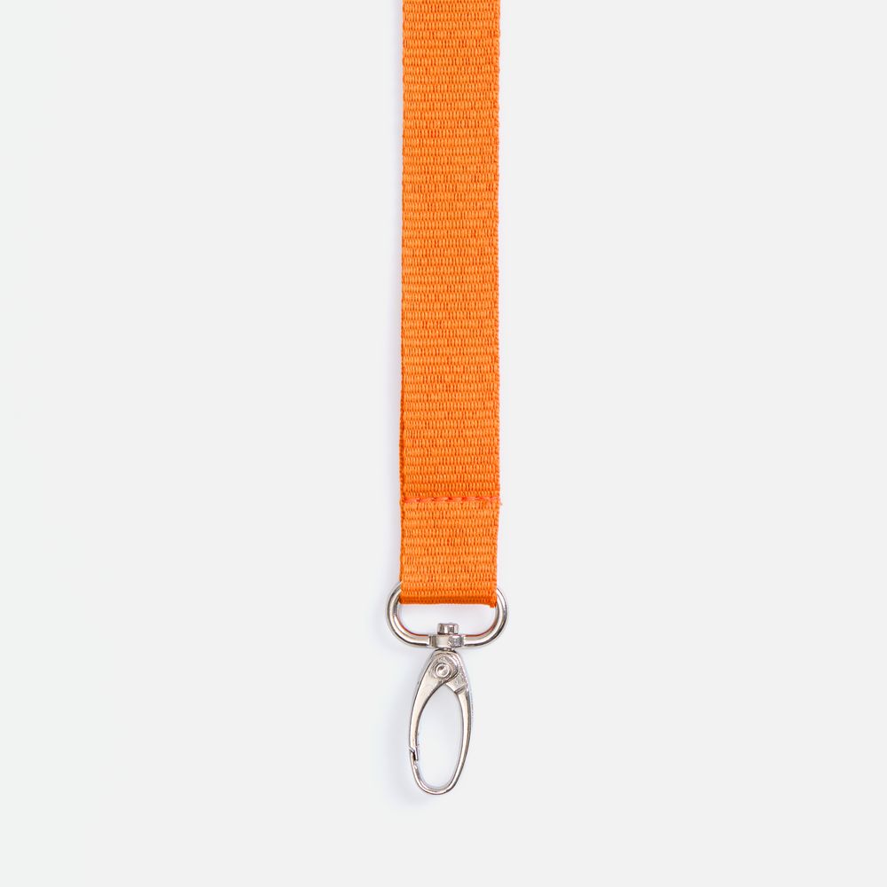 Лента для бейджа Pin, оранжевая Лента для бейджа Pin, оранжевая
