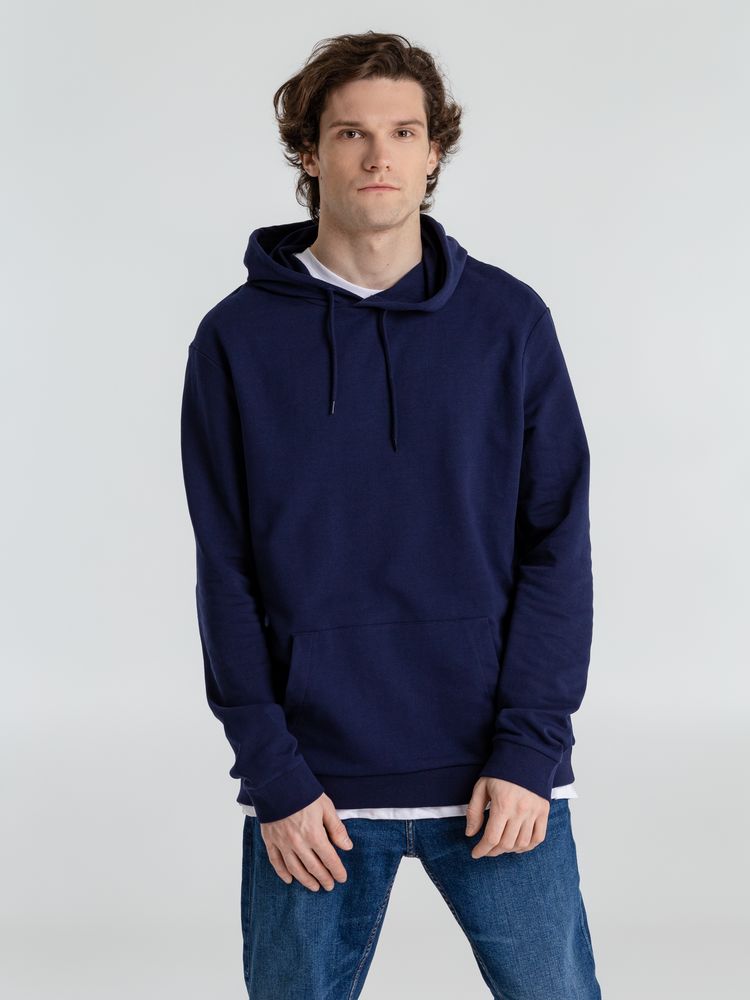 Толстовка с капюшоном унисекс Hoodie, темно-синяя Толстовка с капюшоном унисекс Hoodie, темно-синяя