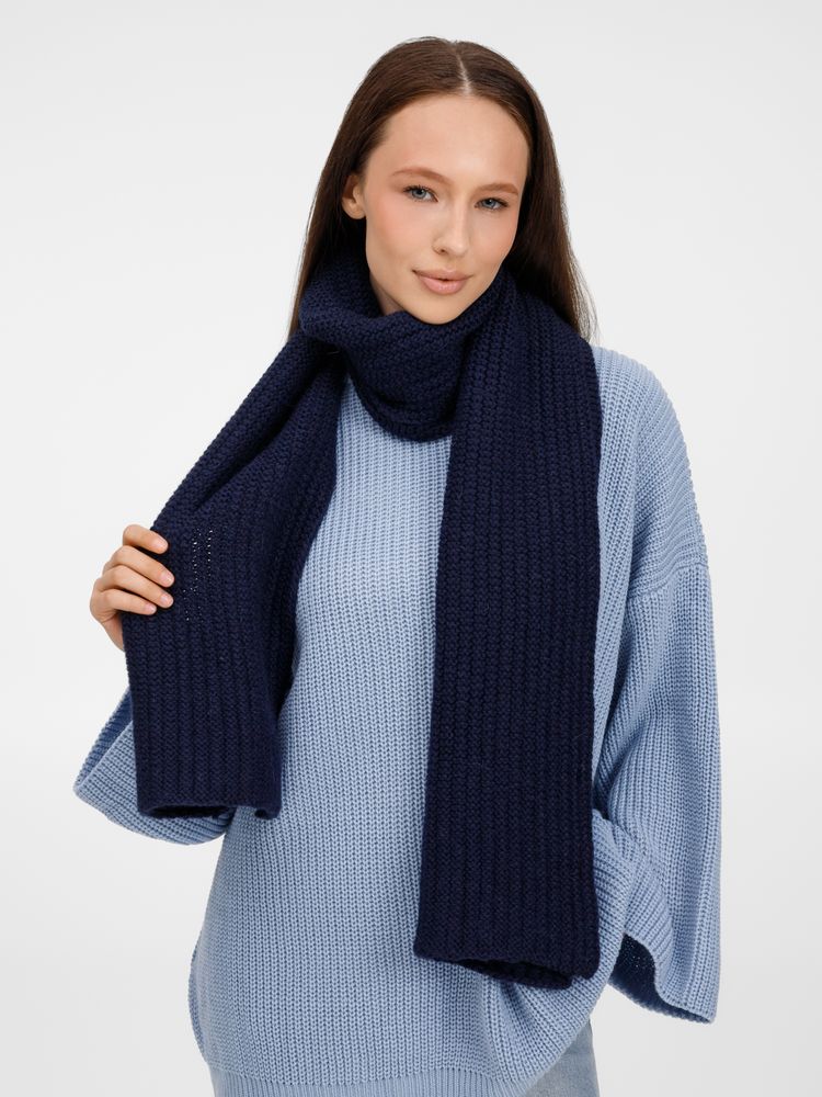 Шарф Frissonelle, темно-синий