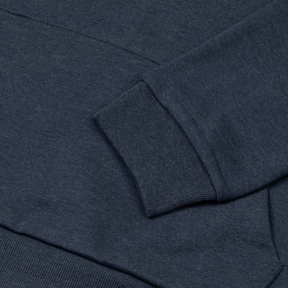Толстовка с капюшоном унисекс Hoodie, синий меланж Толстовка с капюшоном унисекс Hoodie, синий меланж