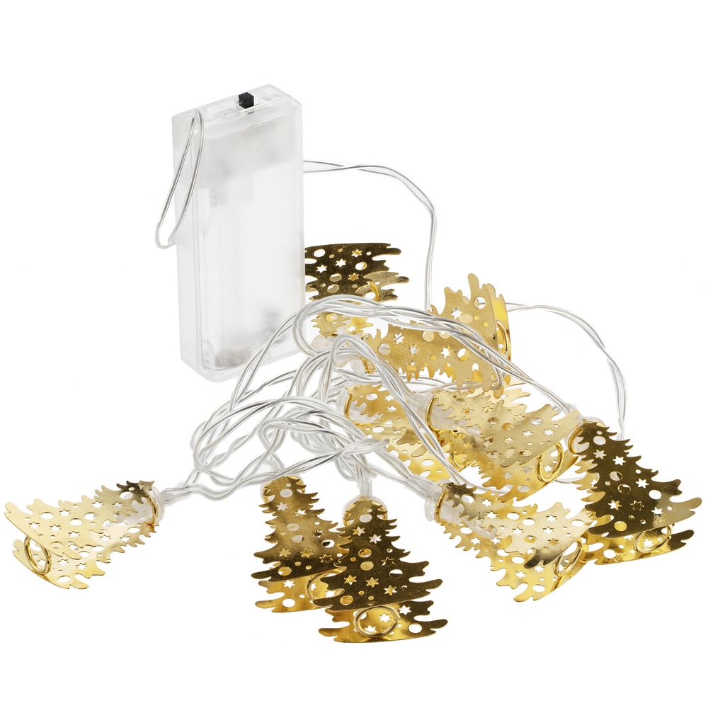 Светодиодная гирлянда Golden Lights, золотистая Светодиодная гирлянда Golden Lights, золотистая