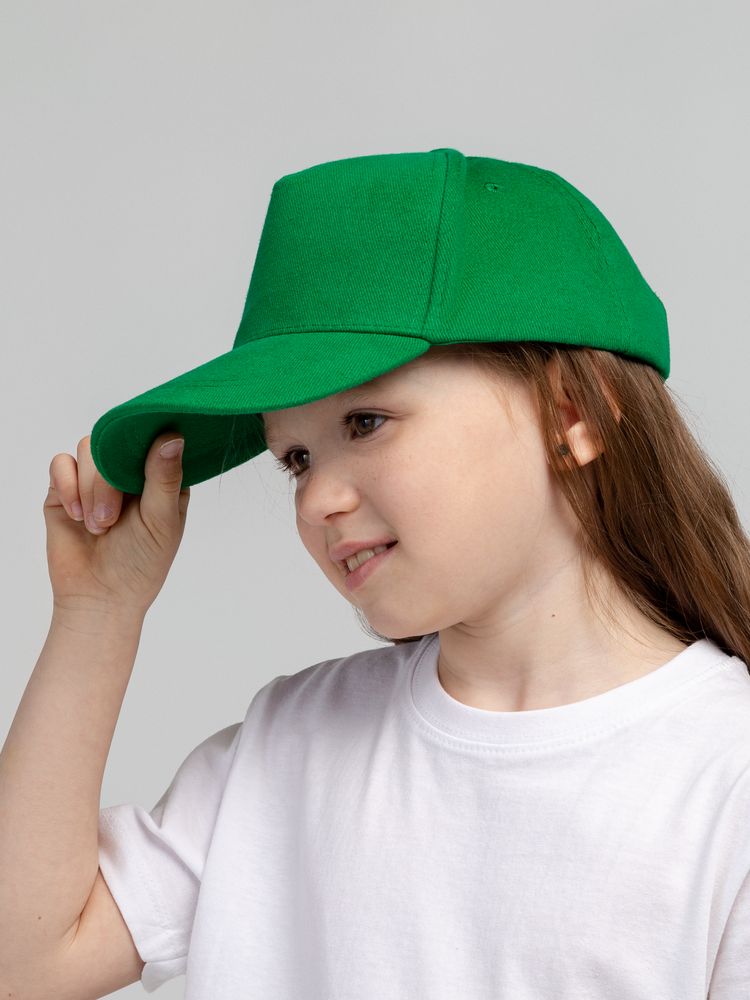 Бейсболка детская Standard Kids, зеленая Бейсболка детская Standard Kids, зеленая