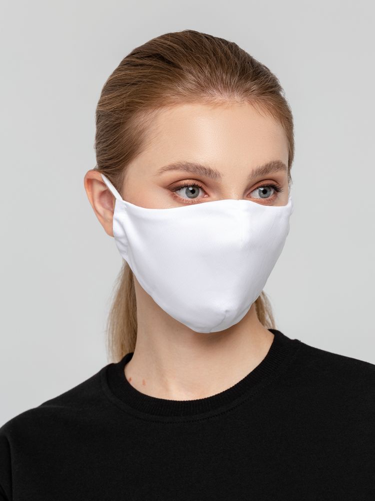 Маска для лица, белая