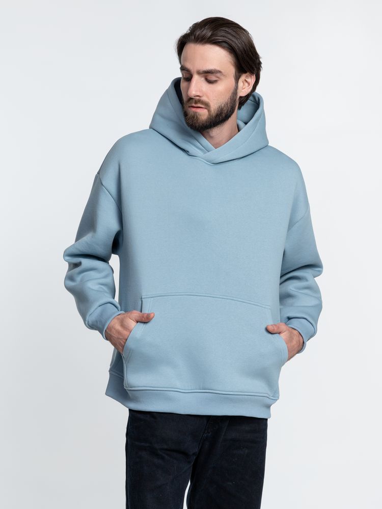 Худи Kulonga Oversize, серо-голубое Худи Kulonga Oversize, серо-голубое