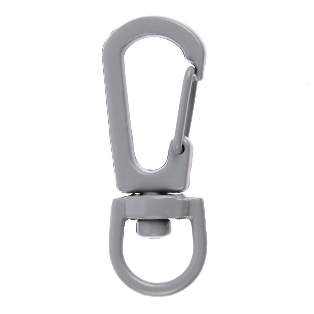 Застежка-карабин Snap Hook, S, серая Застежка-карабин Snap Hook, S, серая