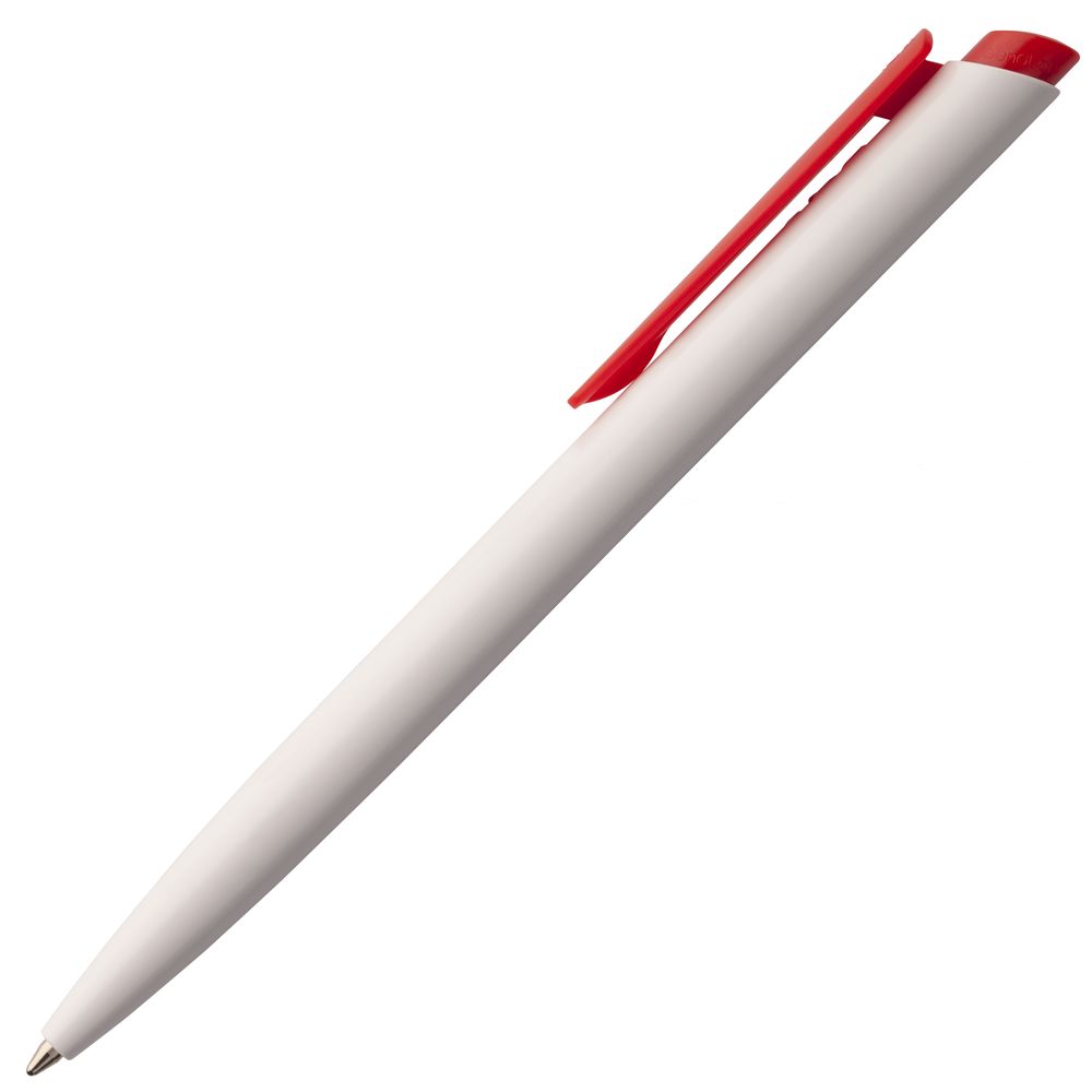 Ручка шариковая Senator Dart Polished, бело-красная Ручка шариковая Senator Dart Polished, бело-красная