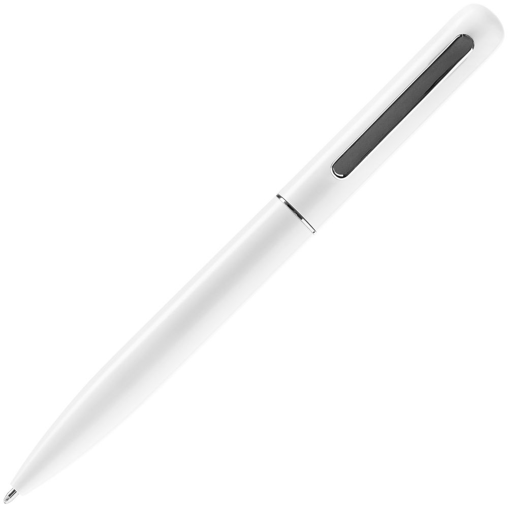 Ручка шариковая Scribo, матовая белая Ручка шариковая Scribo, матовая белая