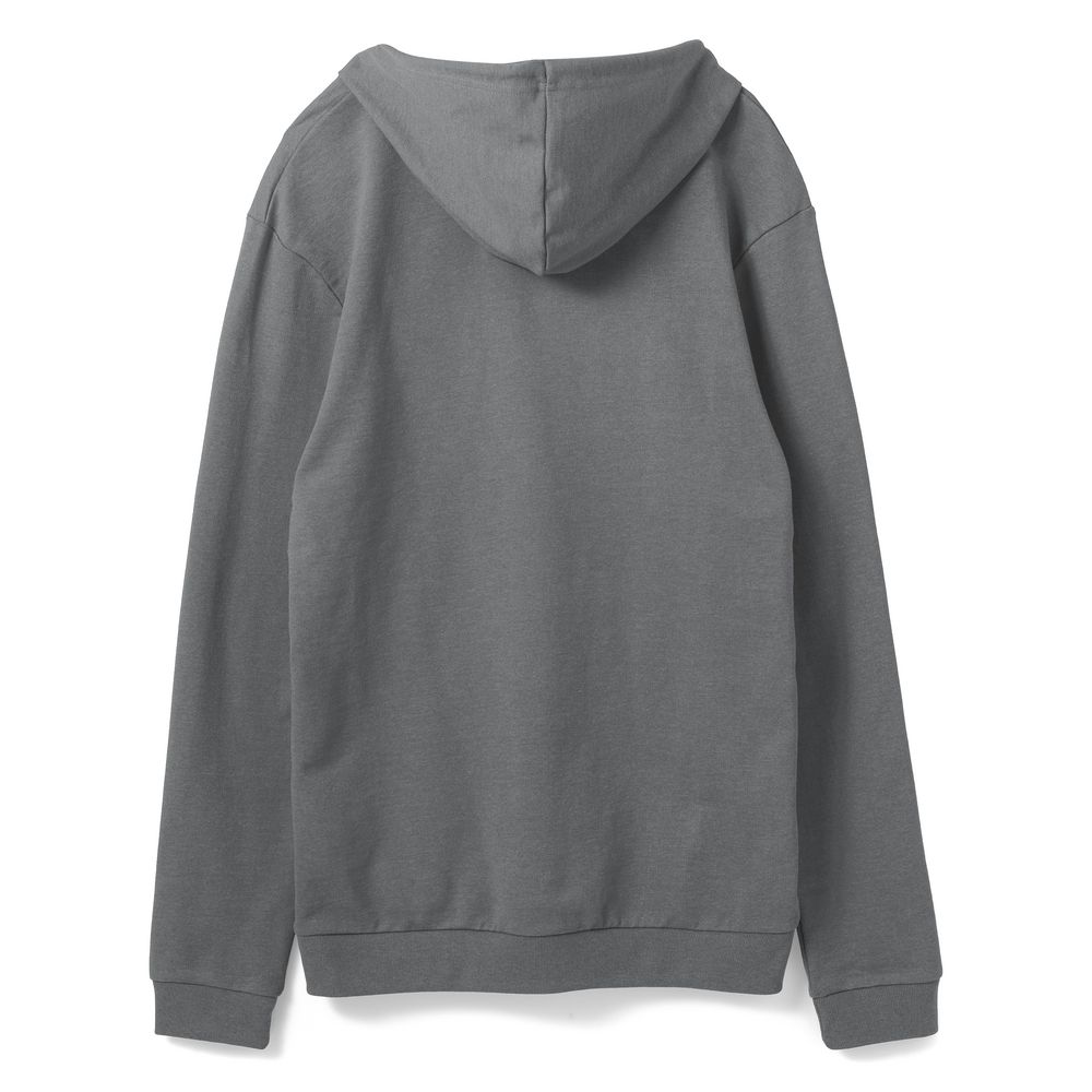 Толстовка с капюшоном унисекс Hoodie, серая (стальная) Толстовка с капюшоном унисекс Hoodie, серая (стальная)