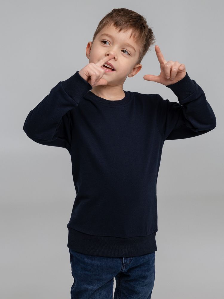Свитшот детский Toima Kids, темно-синий Свитшот детский Toima Kids, темно-синий