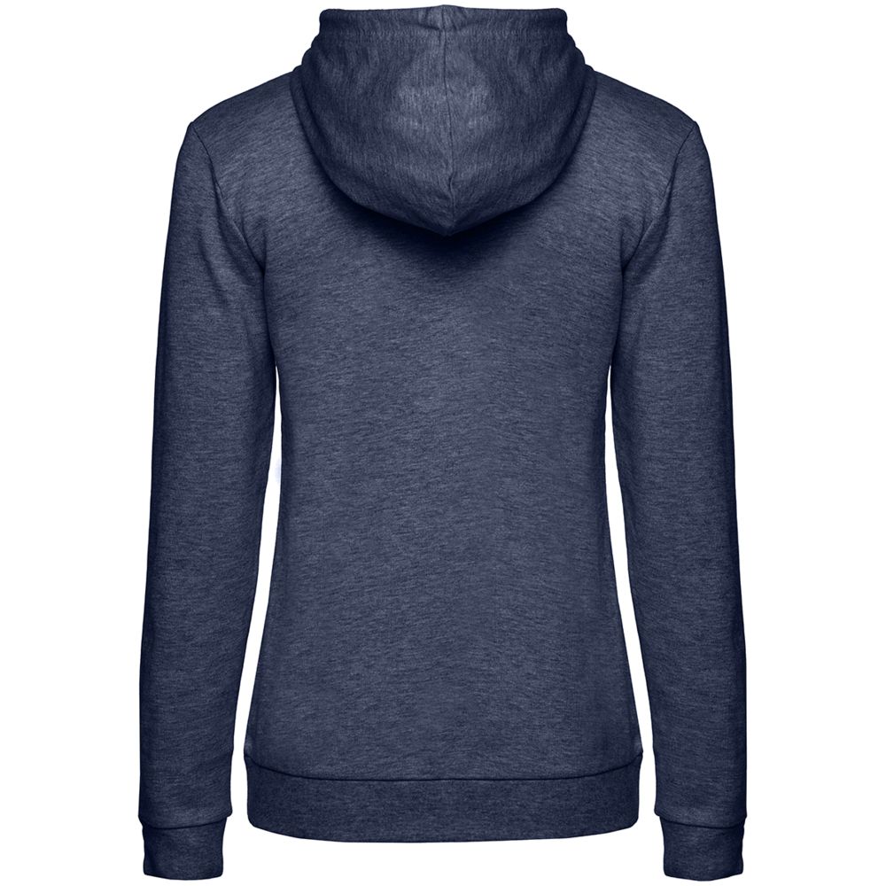 Толстовка с капюшоном женская Hoodie, синий меланж Толстовка с капюшоном женская Hoodie, синий меланж