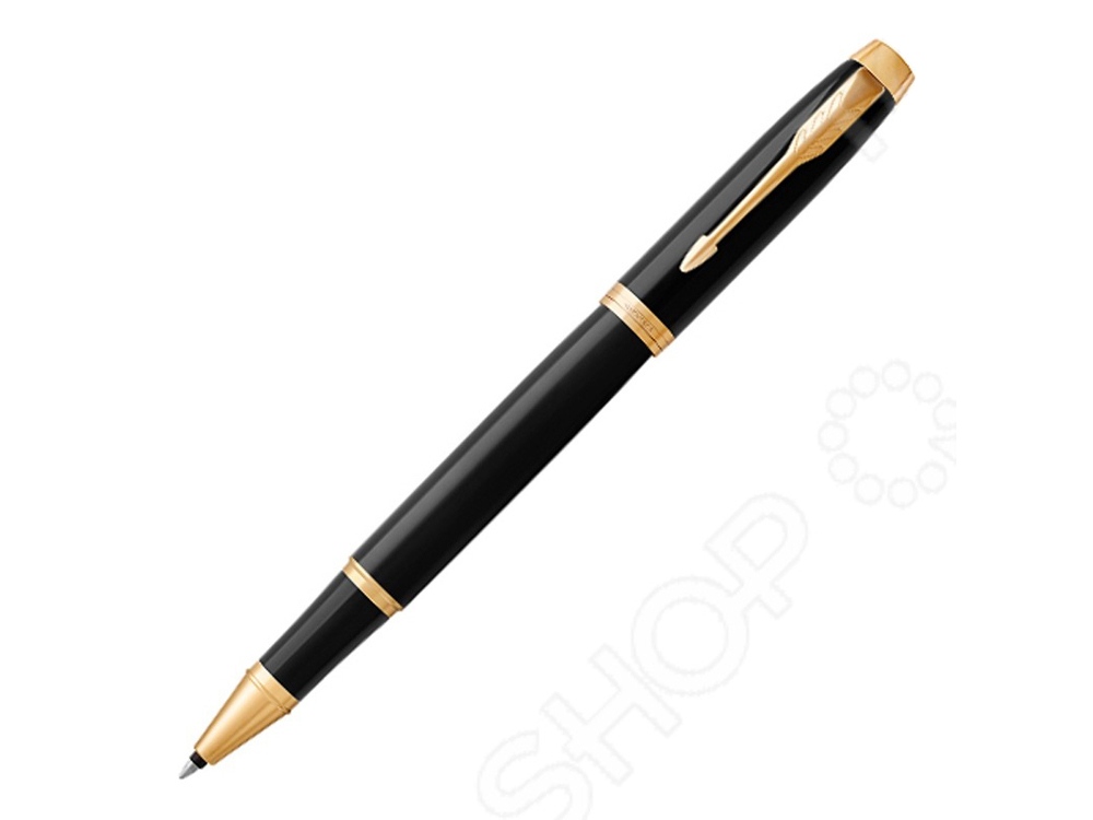Ручка роллер Parker IM Core Black GT, черный/золотистый Ручка роллер Parker IM Core Black GT, черный/золотистый