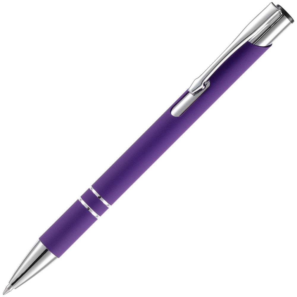 Ручка шариковая Keskus Soft Touch, фиолетовая Ручка шариковая Keskus Soft Touch, фиолетовая