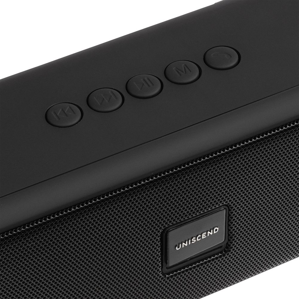 Беспроводная стереоколонка Uniscend Roombox, черная Беспроводная стереоколонка Uniscend Roombox, черная