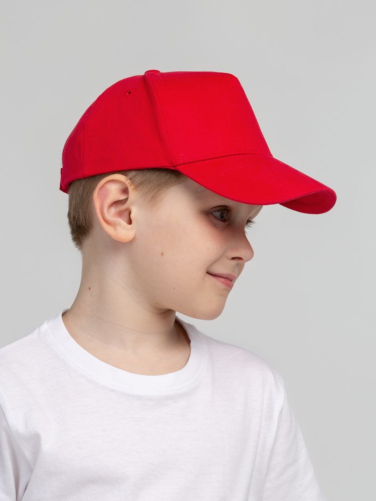 Бейсболка детская Standard Kids, красная Бейсболка детская Standard Kids, красная
