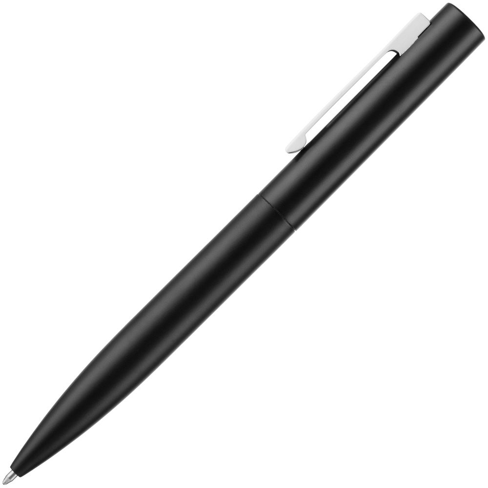 Ручка шариковая Inkolor, черная с белым Ручка шариковая Inkolor, черная с белым