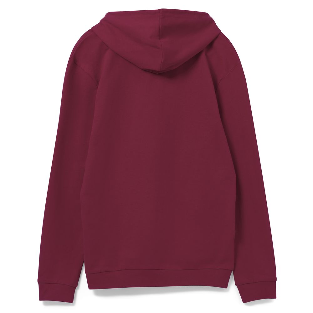Толстовка с капюшоном унисекс Hoodie, бордовая Толстовка с капюшоном унисекс Hoodie, бордовая
