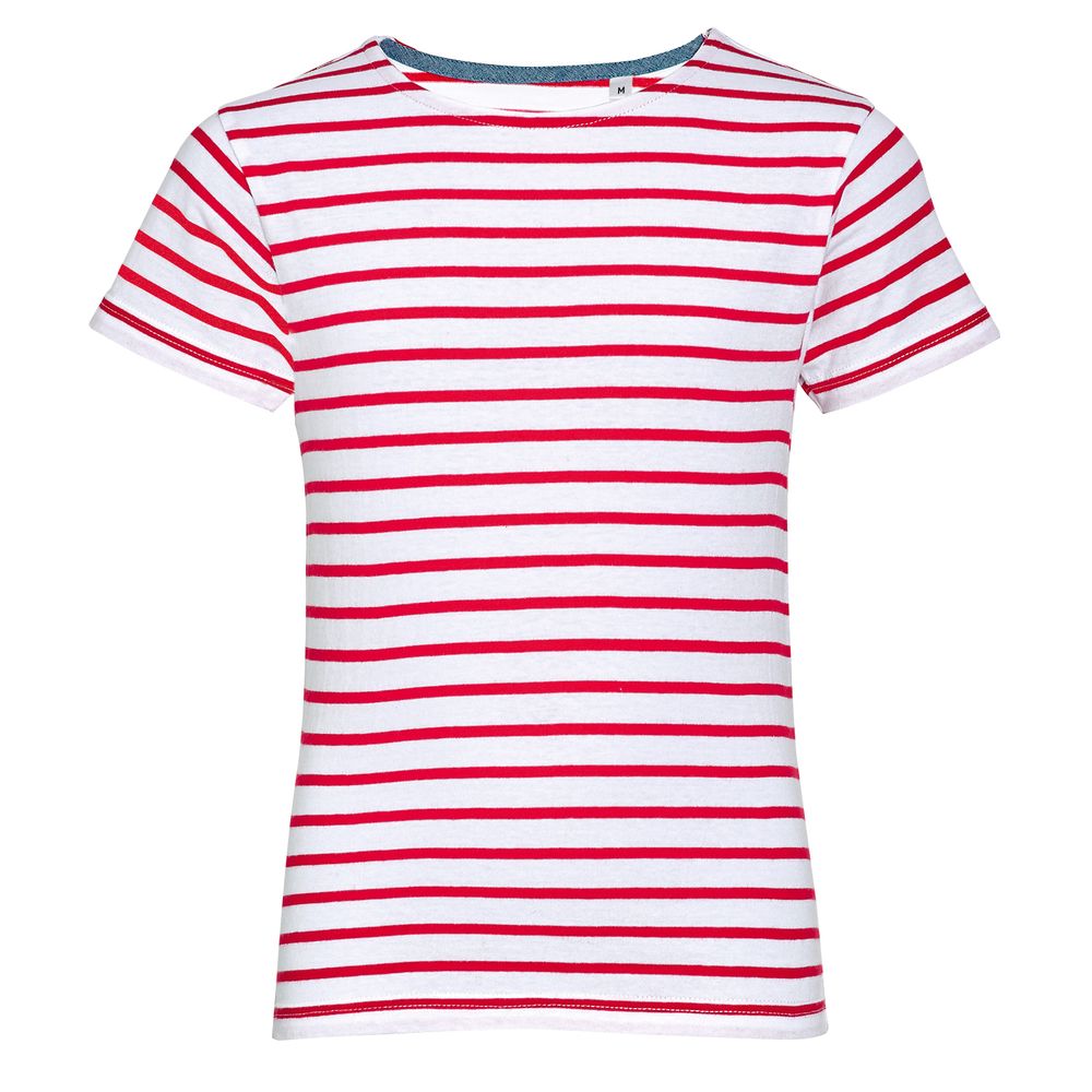 Футболка детская Miles Kids белая с красным Футболка детская Miles Kids белая с красным