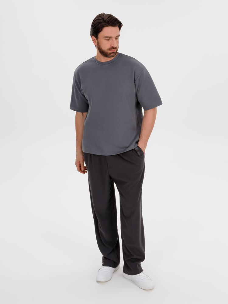 Джемпер с коротким рукавом Siluetti Volumica, серый