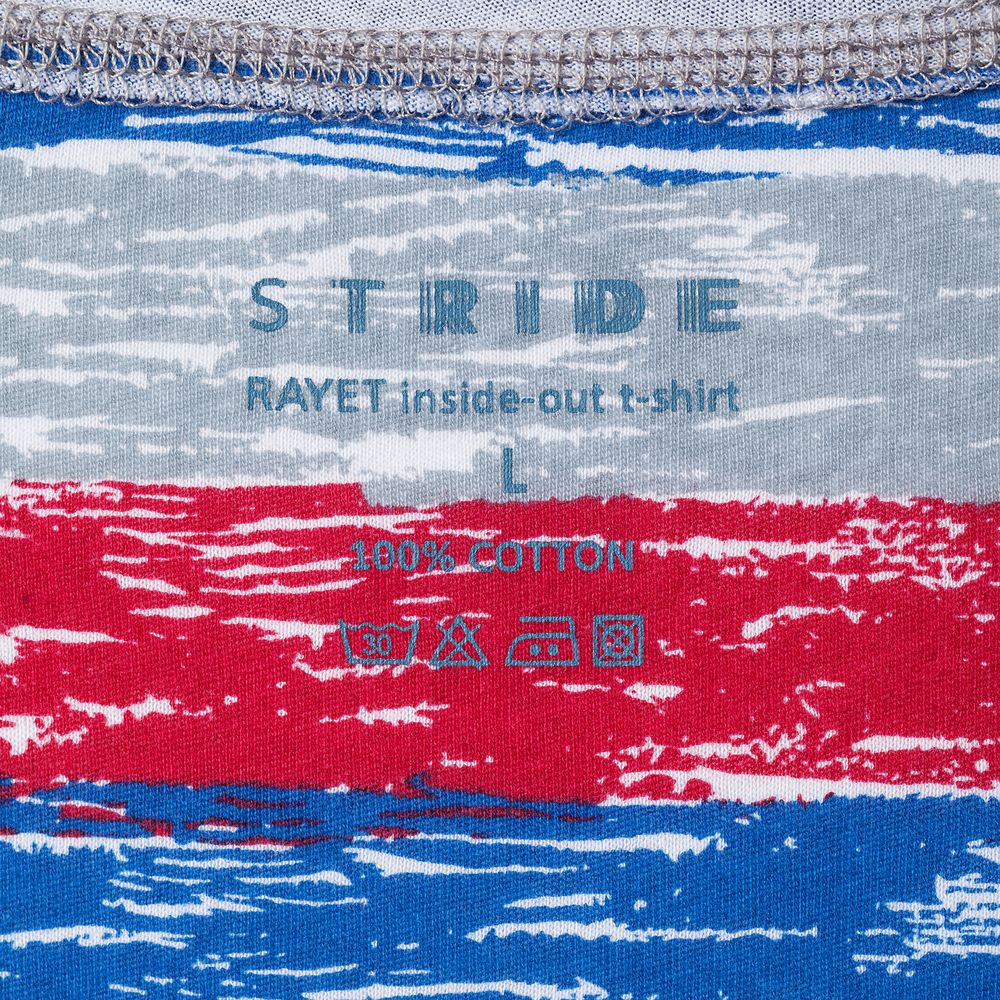 Футболка мужская Rayet двусторонняя, красная с синим Футболка мужская Rayet двусторонняя, красная с синим