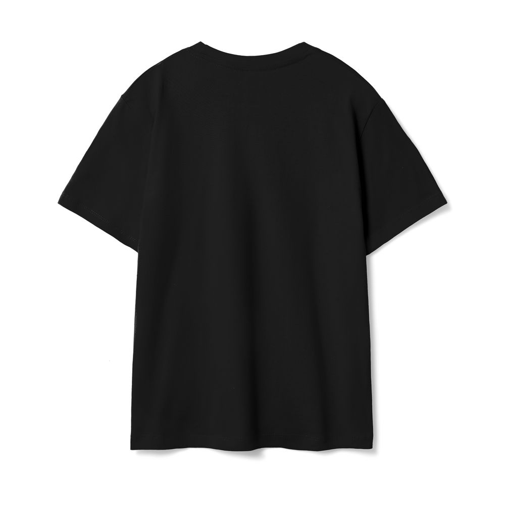 Футболка детская Regent Kids 150, черная Футболка детская Regent Kids 150, черная
