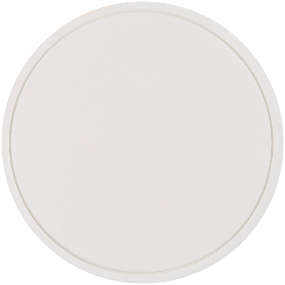 Лейбл из ПВХ Dzeta Round, L, белый Лейбл из ПВХ Dzeta Round, L, белый
