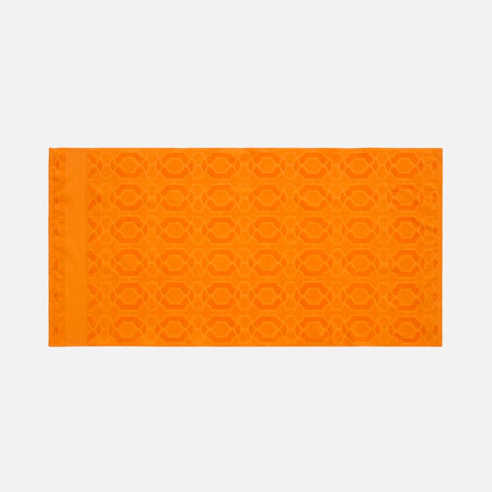 Полотенце Velin, большое, оранжевое