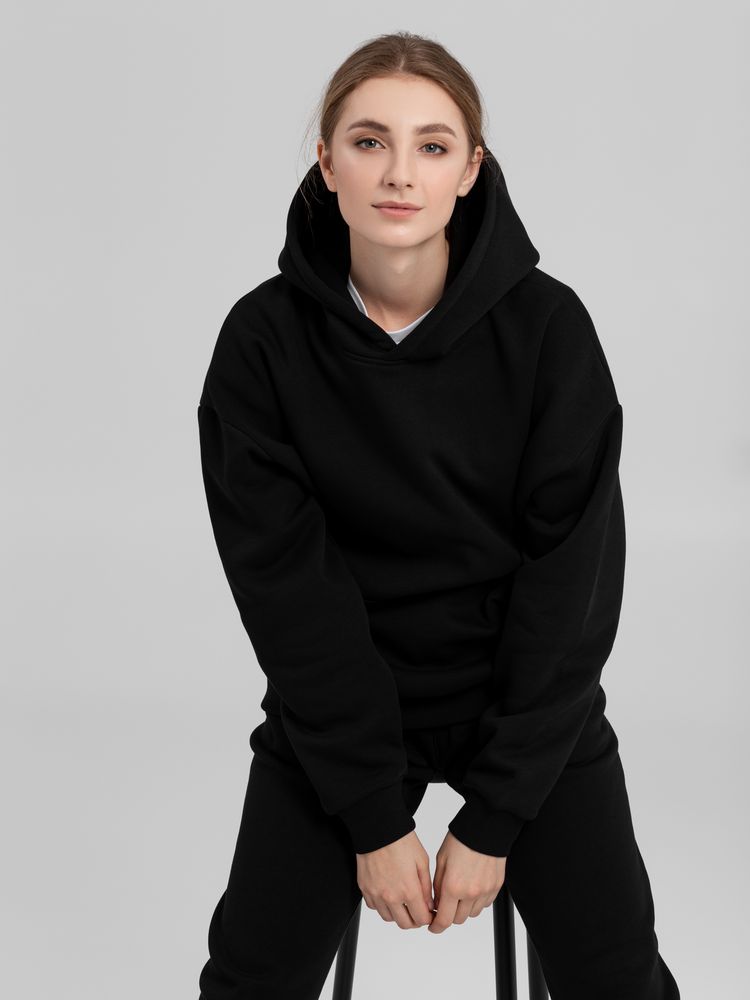 Худи Kulonga Oversize, черное Худи Kulonga Oversize, черное