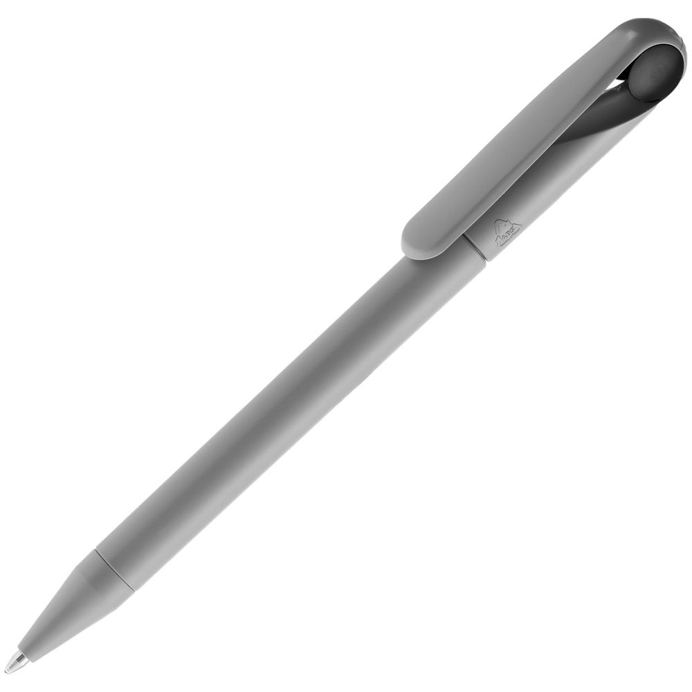 Ручка шариковая Prodir DS1 TMM Dot, серая с черным Ручка шариковая Prodir DS1 TMM Dot, серая с черным