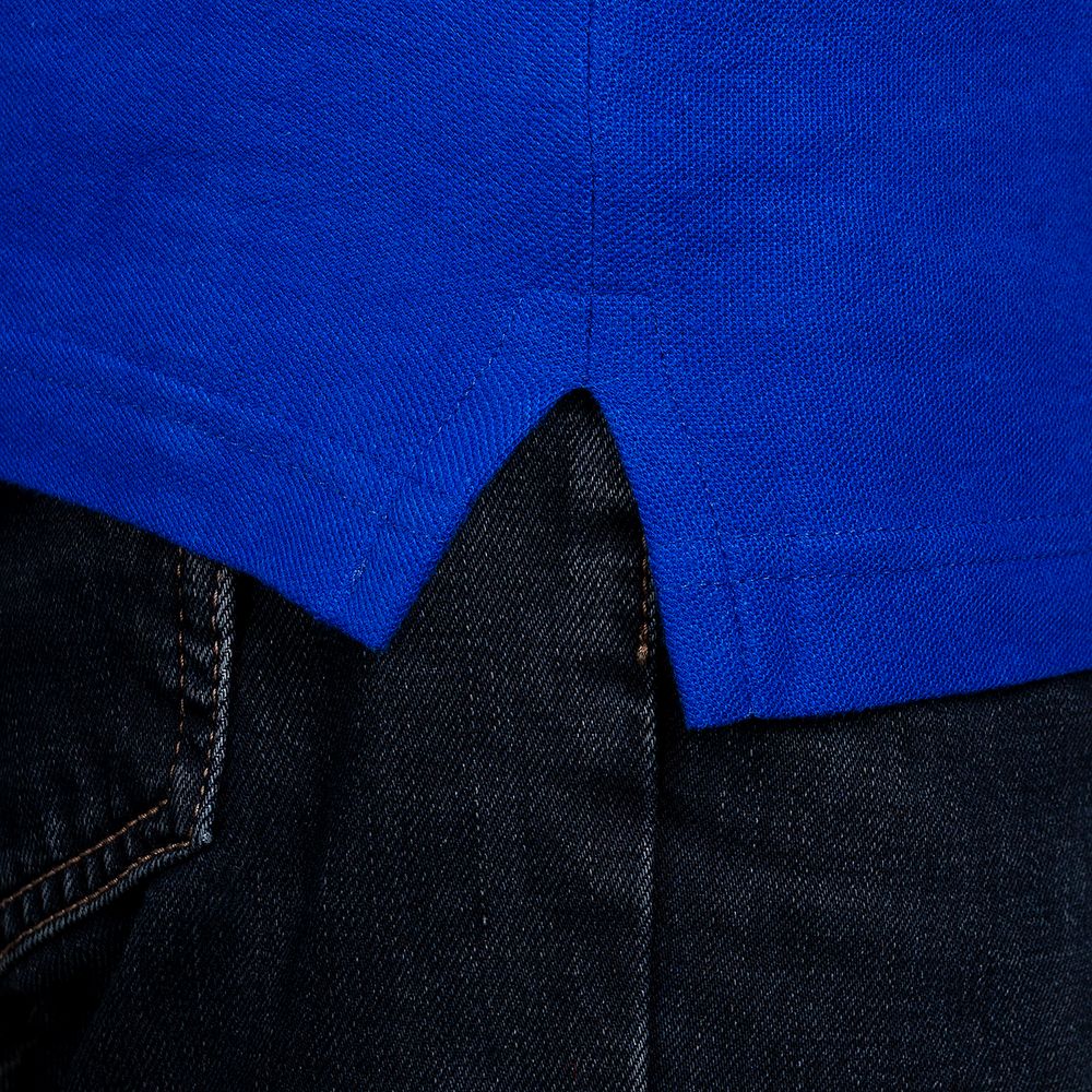Рубашка поло Virma Stripes, ярко-синяя Рубашка поло Virma Stripes, ярко-синяя