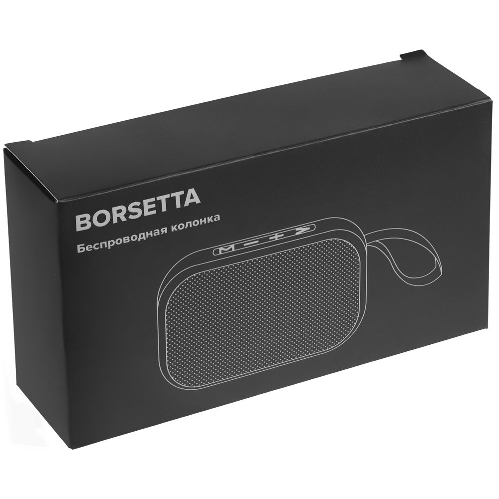 Беспроводная колонка Borsetta, светло-серая Беспроводная колонка Borsetta, светло-серая