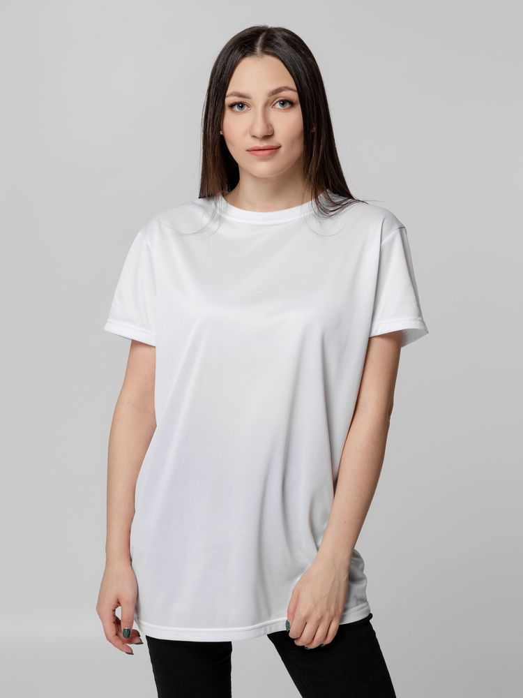Футболка унисекс для сублимации Paint Tee, белая Футболка унисекс для сублимации Paint Tee, белая