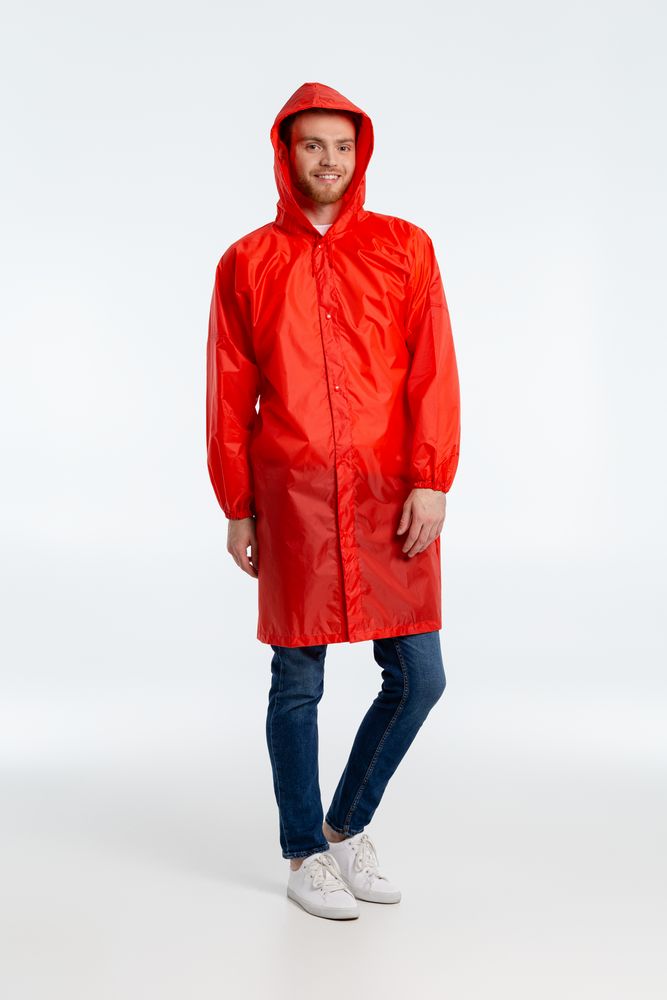 Дождевик унисекс Rainman, красный Дождевик унисекс Rainman, красный