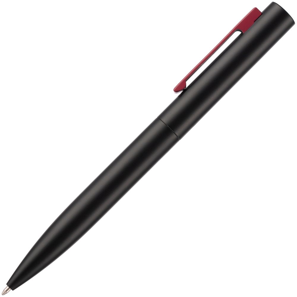 Ручка шариковая Inkolor, черная с красным Ручка шариковая Inkolor, черная с красным