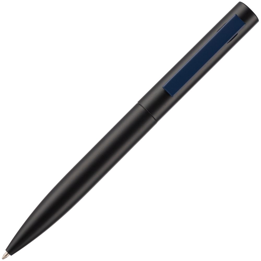Ручка шариковая Inkolor, черная с темно-синим Ручка шариковая Inkolor, черная с темно-синим