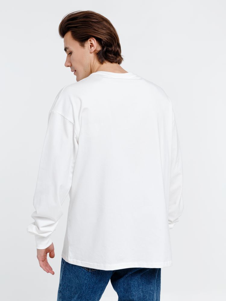 Футболка оверсайз унисекс City Sapiens, молочно-белая