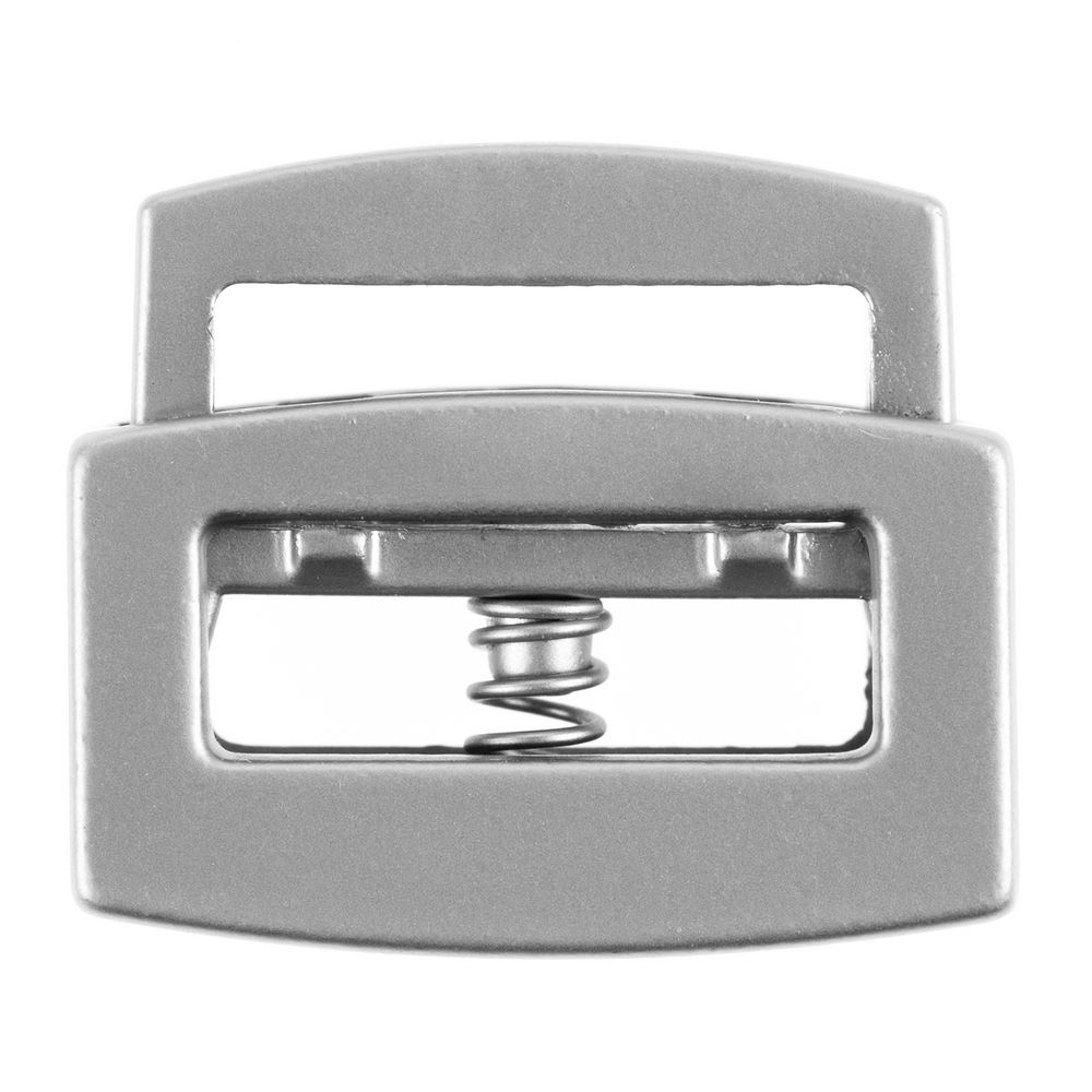 Фиксатор для шнура Latch, серебристый Фиксатор для шнура Latch, серебристый