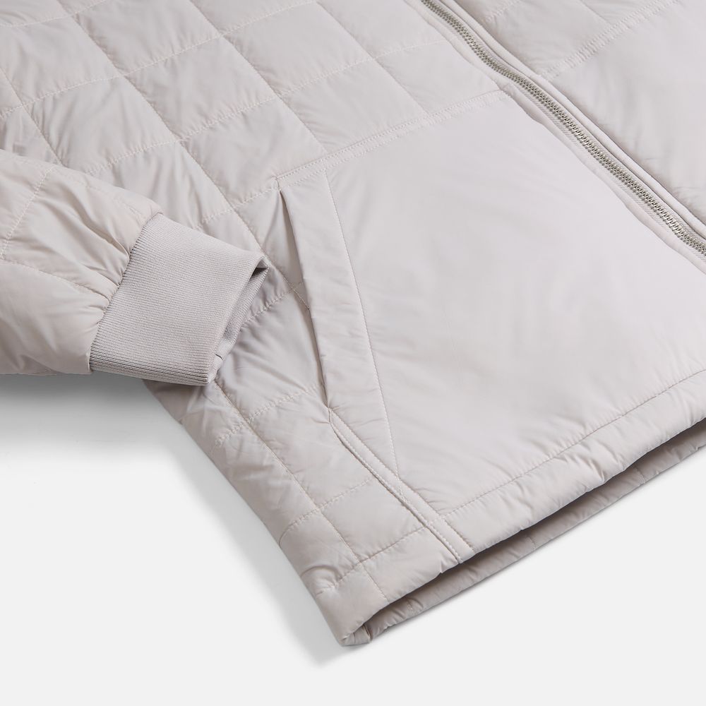 Куртка унисекс Warmbridge, светло-серая