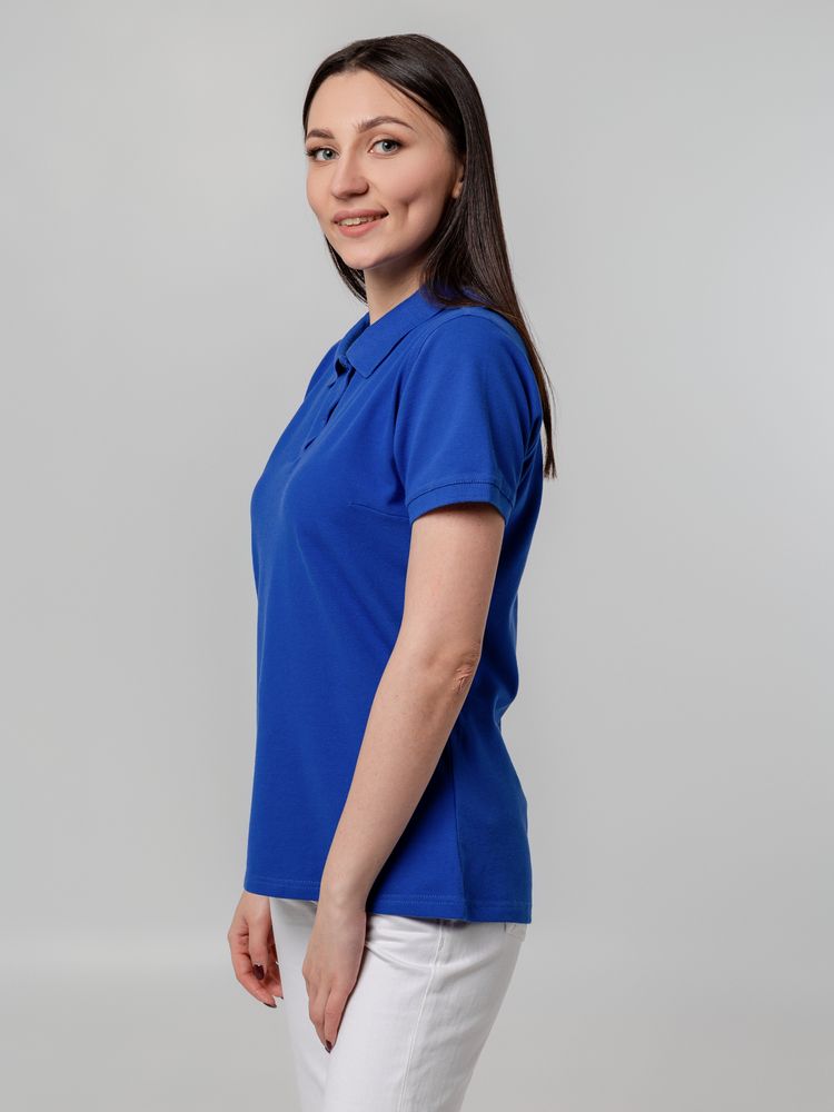 Рубашка поло женская Virma Stretch Lady, ярко-синяя Рубашка поло женская Virma Stretch Lady, ярко-синяя