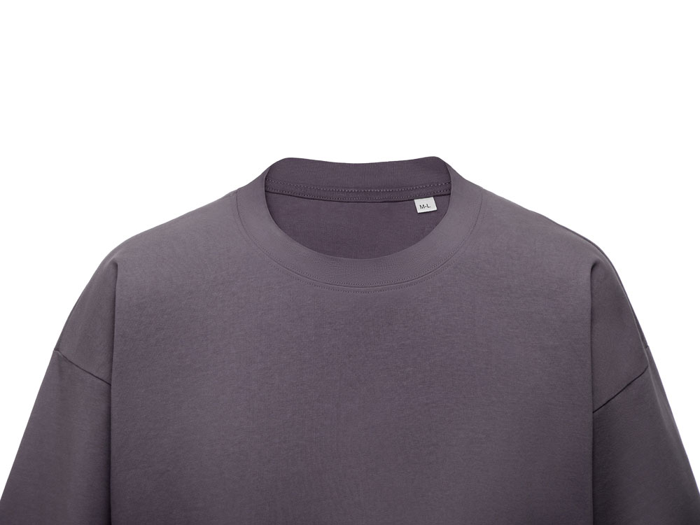 Футболка оверсайз Beta.01 унисекс, темно-серый