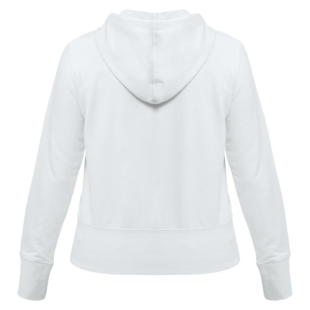 Толстовка женская Hooded Full Zip белая Толстовка женская Hooded Full Zip белая