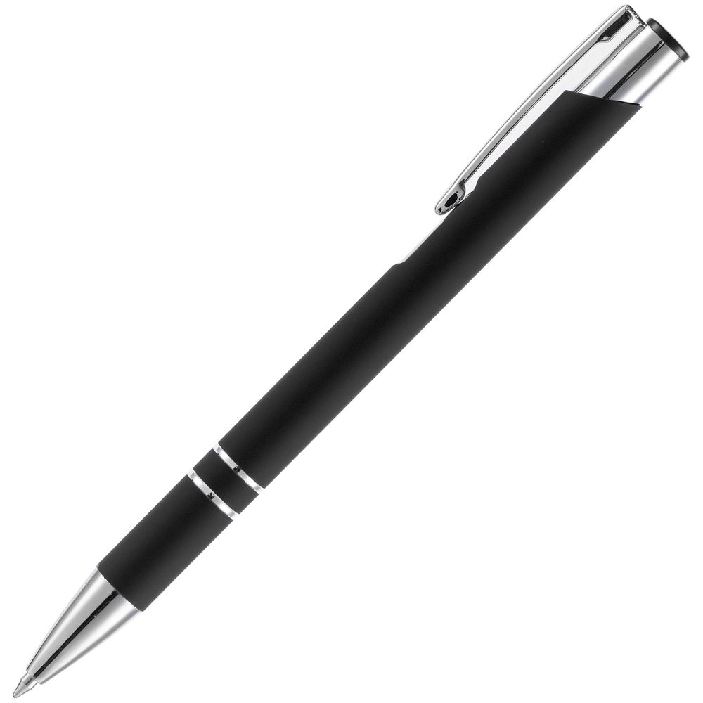 Ручка шариковая Keskus Soft Touch, черная Ручка шариковая Keskus Soft Touch, черная
