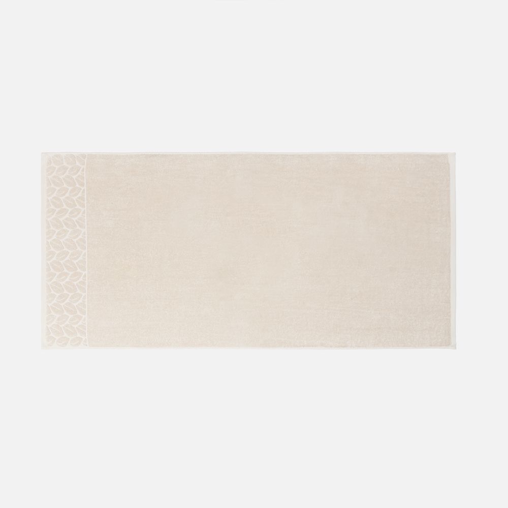 Полотенце махровое Hoya, большое, бежевое