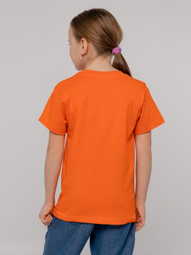 Футболка детская T-Bolka Kids, оранжевая Футболка детская T-Bolka Kids, оранжевая