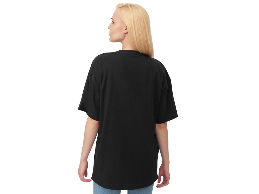 Футболка оверсайз Vienna унисекс , черный