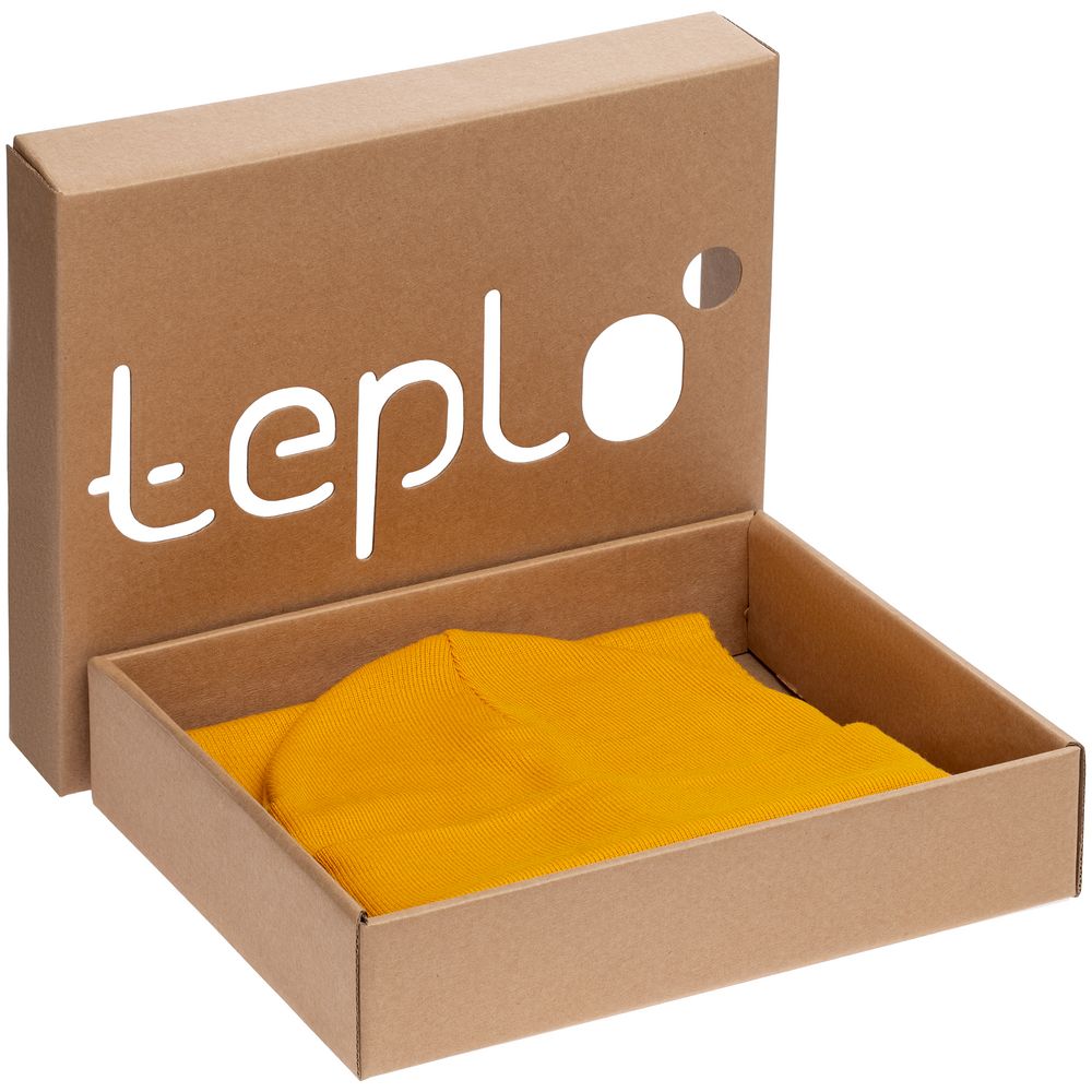 Коробка Teplo, малая, крафт Коробка Teplo, малая, крафт