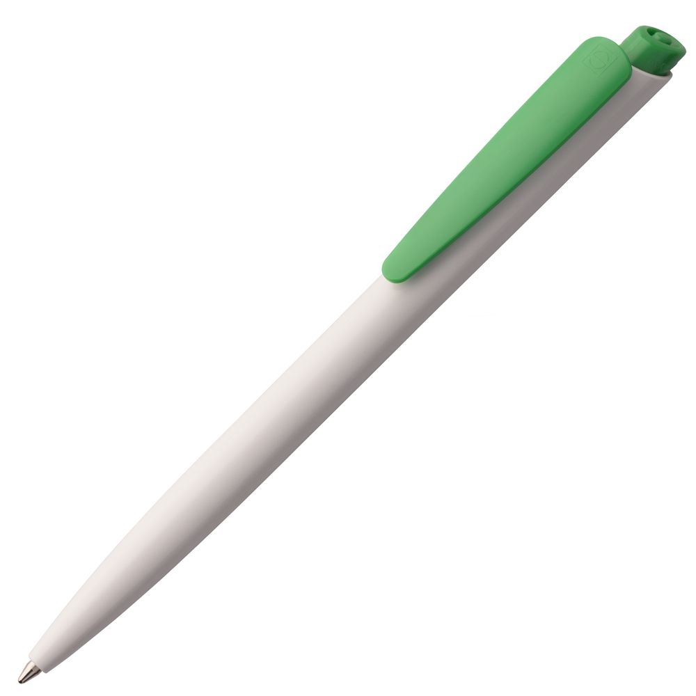 Ручка шариковая Senator Dart Polished, бело-зеленая Ручка шариковая Senator Dart Polished, бело-зеленая