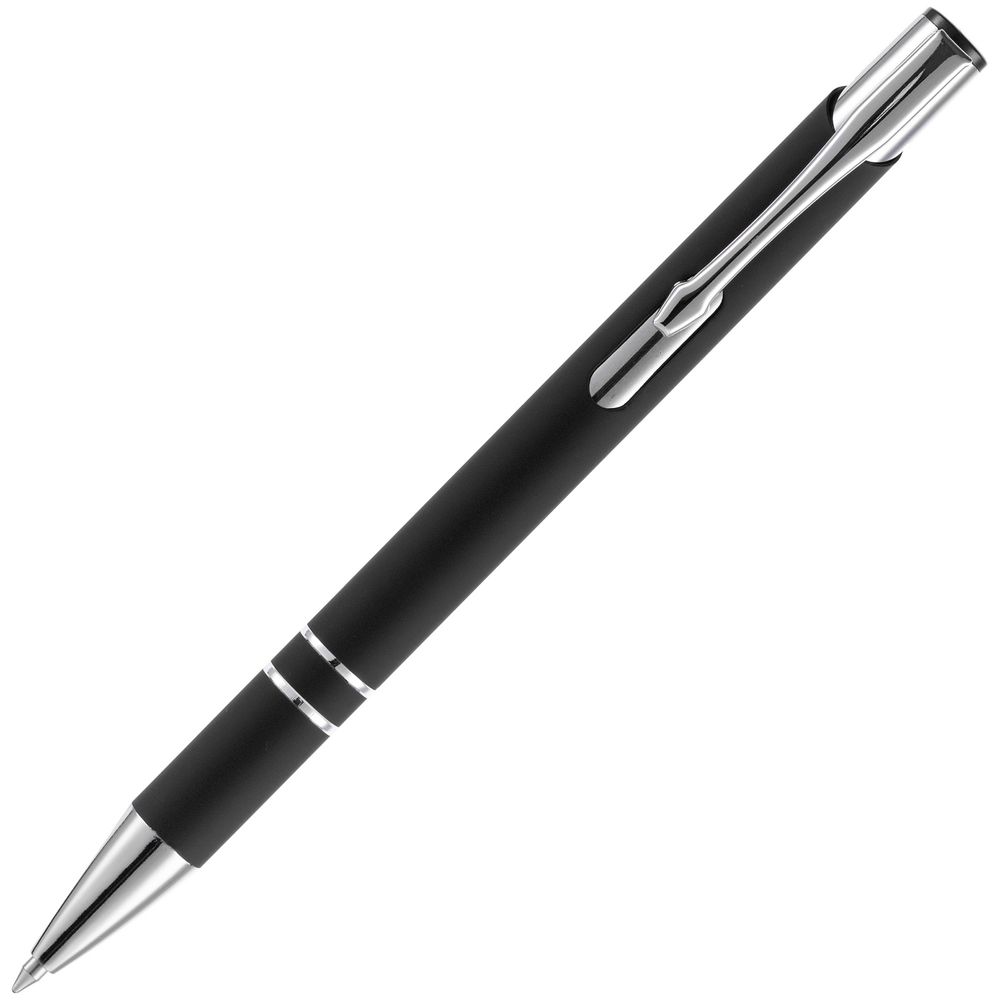 Ручка шариковая Keskus Soft Touch, черная Ручка шариковая Keskus Soft Touch, черная